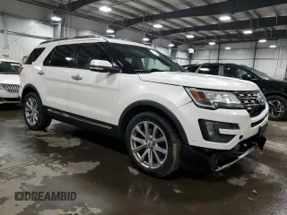 2016 Ford Explorer Limited with VIN 1FM5K8F8XGGA51627, listed as a Copart auction lot 49897945 with 187,919 mi miles and Salvage Title. Bid and sale history available at carsss.com. Image 4.