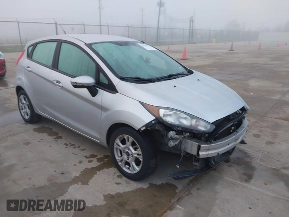 2016 Ford Fiesta SE with VIN 3FADP4EJ6GM111767, listed as a IAAI auction lot 41843978 with 109,294 mi miles. Bid and sale history available at carsss.com. Image 1.