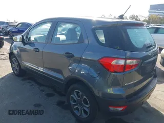 2020 Ford EcoSport S with VIN MAJ3S2FEXLC384707, listed as a IAAI auction lot 41594106 with 28,489 mi miles and . Bid and sale history available at DreamBid. Image 3.