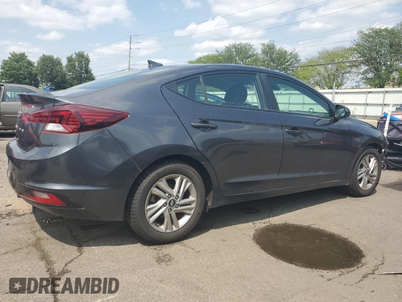 2020 Hyundai Elantra SEL with VIN 5NPD84LFXLH553165, listed as a Copart auction lot 59414815 with 85,960 mi miles and Salvage title. Bid and sale history available at DreamBid. Image 3.