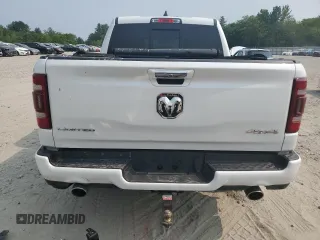 2019 Ram 1500 Limited with VIN 1C6SRFHT0KN773399, listed as a Copart auction lot 59344935 with 80,840 mi miles and Salvage title. Bid and sale history available at DreamBid. Image 6.