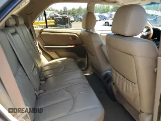 2002 Lexus RX 300 with VIN JTJHF10U220265688, listed as a Copart auction lot 62247264 with 89,459 mi miles and Salvage Title. Bid and sale history available at carsss.com. Image 10.