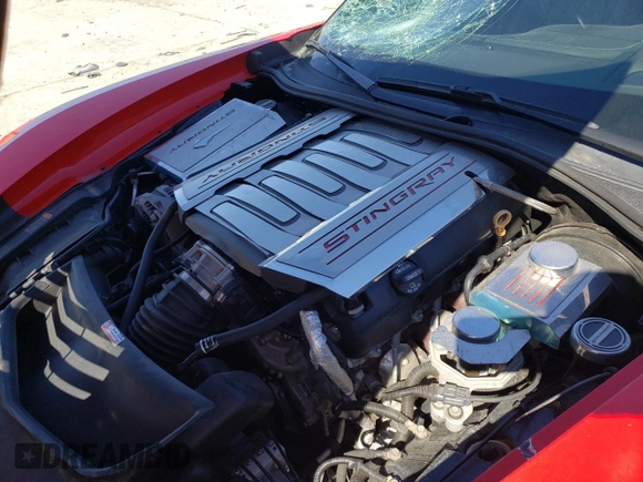2018 Chevrolet Corvette 3LT with VIN 1G1YF2D75J5104520, listed as a Copart auction lot 43556064 with 16,116 mi miles. Bid and sale history available at carsss.com. Image 11.