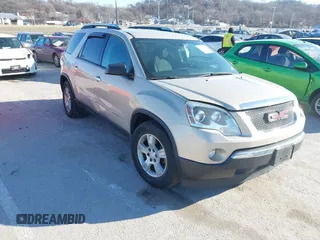 2008 GMC Acadia SLE1 with VIN 1GKEV13748J146661, listed as a IAAI auction lot 41407263 with 194,748 mi miles. Bid and sale history available at carsss.com. Image 1.