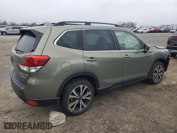 2021 Subaru Forester Limited with VIN JF2SKAUCXMH495040, listed as a Copart auction lot 47670765 with 45,936 mi miles and Salvage Title. Bid and sale history available at carsss.com. Image 3.