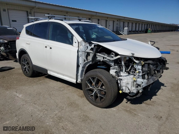 2017 Toyota RAV4 SE with VIN JTMJFREV3HJ715095, listed as a Copart auction lot 49233875 with 74,950 mi miles and Salvage Title. Bid and sale history available at carsss.com. Image 4.