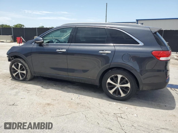 2016 Kia Sorento EX z VIN 5XYPH4A15GG008945, wystawiony jako Copart lot #63065415 z przebiegiem 98 524 mil mil oraz Czysty tytuł • Clean title. Historia ofert i sprzedaży dostępna na DreamBid. Obrazek 2.