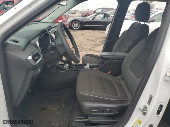 2021 Chevrolet TrailBlazer LT with VIN KL79MPSLXMB012031, listed as a Copart auction lot 86789034 with 0 mi miles and Salvage Title. Bid and sale history available at carsss.com. Image 7.