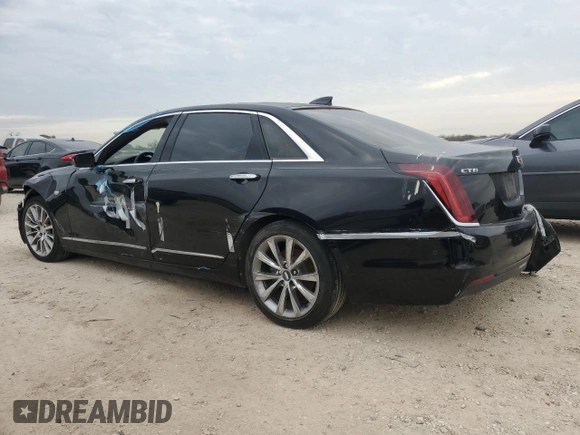2018 Cadillac CT6 Luxury RWD z VIN 1G6KC5RX8JU103595, wystawiony jako Copart lot #47438045 z przebiegiem 135 004 mil mil oraz Czysty tytuł • Clean title. Historia ofert i sprzedaży dostępna na DreamBid. Obrazek 2.