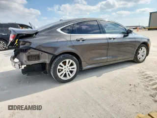 2015 Chrysler 200 Limited with VIN 1C3CCCAB8FN660082, listed as a Copart auction lot 58860255 with 145,603 mi miles and Salvage title. Bid and sale history available at DreamBid. Image 3.