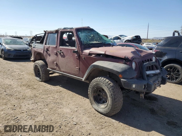 2008 Jeep Wrangler Unlimited Rubicon with VIN 1J8GA69108L587684, listed as a Copart auction lot 43069135 with 99,620 mi miles and Salvage Title. Bid and sale history available at carsss.com. Image 4.