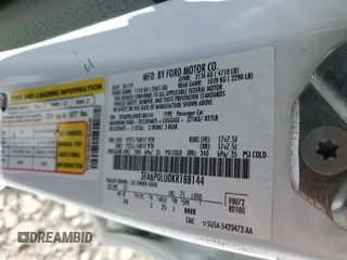 2019 Ford Fusion Hybrid SE with VIN 3FA6P0LU0KR188144, listed as a Copart auction lot 53237005 with 130,833 mi miles and Clean Title. Bid and sale history available at carsss.com. Image 12.