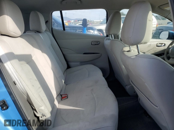 2011 Nissan LEAF SL with VIN JN1AZ0CP3BT000582, listed as a Copart auction lot 42236045 with 0 mi miles and Clean Title. Bid and sale history available at carsss.com. Image 10.