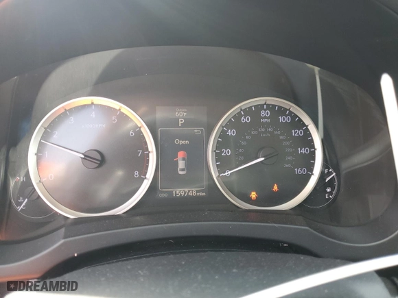 2014 Lexus IS 250 with VIN JTHBF1D26E5025051, listed as a Copart auction lot 53264595 with 159,748 mi miles and Salvage Title. Bid and sale history available at carsss.com. Image 9.
