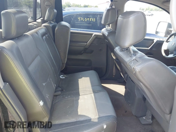 2005 Nissan Titan LE with VIN 1N6AA07B05N509859, listed as a IAAI auction lot 42662424 with 252,000 mi miles and . Bid and sale history available at DreamBid. Image 8.