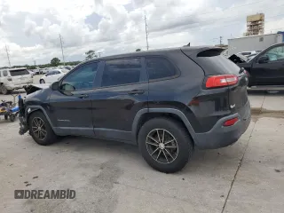 2015 Jeep Cherokee Sport with VIN 1C4PJLAB7FW517637, listed as a Copart auction lot 61385945 with 158,956 mi miles and Salvage title. Bid and sale history available at DreamBid. Image 2.