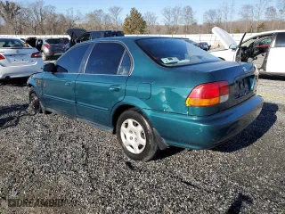 1998 Honda Civic EX with VIN 2HGEJ8548WH511734, listed as a Copart auction lot 46406175 with 215,785 mi miles and Salvage Title. Bid and sale history available at carsss.com. Image 2.