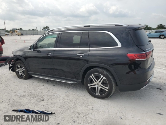 2022 Mercedes-Benz GLS 450 with VIN 4JGFF5KE4NA748410, listed as a Copart auction lot 54735164 with 11,909 mi miles and Salvage Title. Bid and sale history available at DreamBid. Image 2.