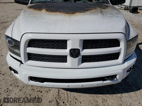 2017 Ram 2500 Laramie with VIN 3C6UR5FL3HG558591, listed as a Copart auction lot 75864824 with 0 mi miles and Salvage Title. Bid and sale history available at carsss.com. Image 11.