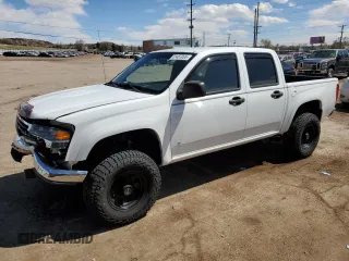 2007 GMC Canyon SLE2 with VIN 1GTDT13E078133696, listed as a Copart auction lot 51487005 with 126,741 mi miles and Salvage Title. Bid and sale history available at carsss.com. Image 1.