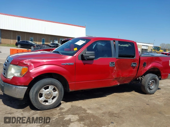 2009 Ford F-150 XL with VIN 1FTRW12809FA01738, listed as a IAAI auction lot 41965298 with 287,000 mi miles and . Bid and sale history available at DreamBid. Image 14.
