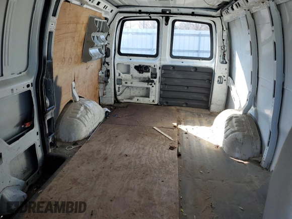 2012 Chevrolet Express Cargo with VIN 1GCSGAFX7C1182728, listed as a Copart auction lot 50874555 with 196,397 mi miles and Clean title. Bid and sale history available at DreamBid. Image 10.