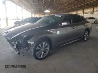 2013 Infiniti M37 with VIN JN1BY1AP1DM511883, listed as a Copart auction lot 74416864 with 141,306 mi miles and Salvage Title. Bid and sale history available at carsss.com. Image 1.