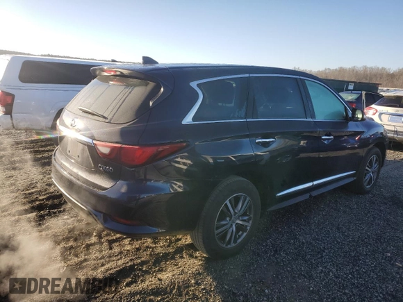 2020 Infiniti QX60 Pure with VIN 5N1DL0MN3LC514213, listed as a Copart auction lot 49031565 with 103,459 mi miles and Salvage Title. Bid and sale history available at DreamBid. Image 3.