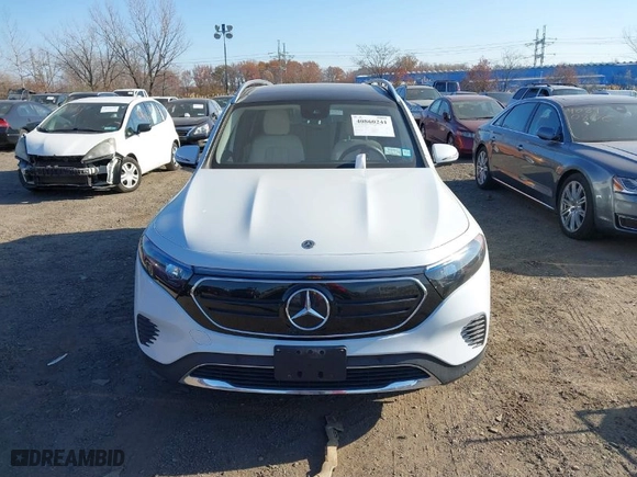 2023 Mercedes-Benz EQB with VIN W1N9M1DB9PN017401, listed as a IAAI auction lot 40860241 with 16,335 mi miles. Bid and sale history available at carsss.com. Image 12.