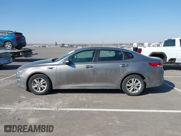 2017 Kia Optima LX with VIN 5XXGT4L32HG168901, listed as a IAAI auction lot 41775573 with 80,956 mi miles. Bid and sale history available at carsss.com. Image 14.