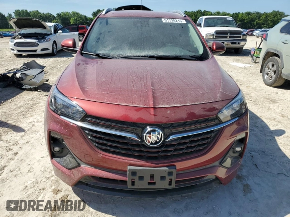 2023 Buick Encore GX Select with VIN KL4MMDSL5PB123550, listed as a Copart auction lot 61739215 with 1,198 mi miles and Salvage title. Bid and sale history available at DreamBid. Image 5.