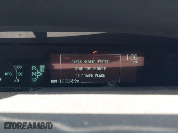 2013 Toyota Prius with VIN JTDKN3DPXD3032705, listed as a IAAI auction lot 42014728 with 133,389 mi miles and . Bid and sale history available at DreamBid. Image 7.