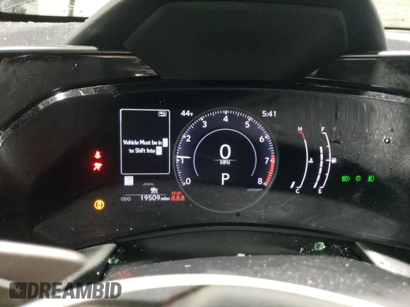 2022 Lexus NX with VIN 2T2ADCAZ4NC002205, listed as a Copart auction lot 44891975 with 19,509 mi miles and Salvage Title. Bid and sale history available at carsss.com. Image 9.