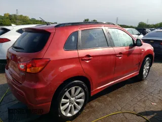 2011 Mitsubishi Outlander Sport SE with VIN JA4AP4AU6BZ014034, listed as a Copart auction lot 69460604 with 129,741 mi miles and Salvage Title. Bid and sale history available at carsss.com. Image 3.