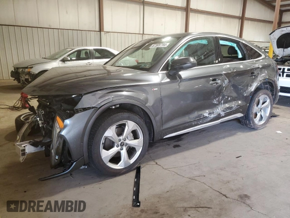 2023 Audi Q5 Sportback S line Prestige with VIN WA16AAFY2P2190953, listed as a Copart auction lot 67309704 with Not provided miles and Salvage title. Bid and sale history available at DreamBid. Image 1.