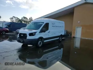 2021 Ford Transit Cargo with VIN 1FTBR1CG7MKA88875, listed as a Copart auction lot 84705324 with 23,654 mi miles and Salvage Title. Bid and sale history available at DreamBid. Image 11.