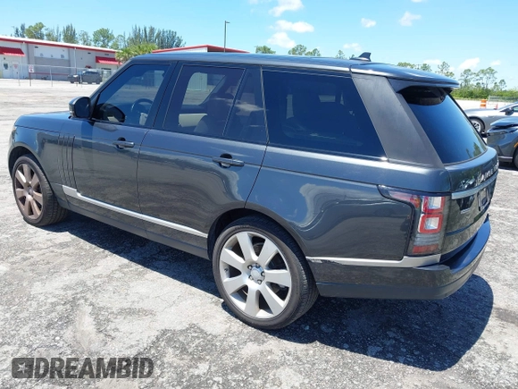 2016 Land Rover Range Rover Supercharged z VIN SALGS2EF9GA281861, wystawiony jako IAAI lot #42256971 z przebiegiem 55 955 mil mil oraz . Historia ofert i sprzedaży dostępna na DreamBid. Obrazek 3.