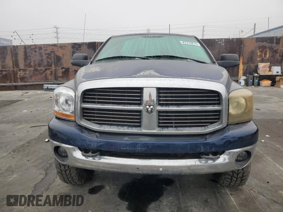 2006 Dodge 1500 SLT with VIN 3D7KS19D86G143805, listed as a Copart auction lot 87278274 with 205,335 mi miles and Salvage Title. Bid and sale history available at carsss.com. Image 5.