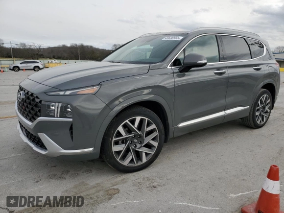 2023 Hyundai Santa Fe Calligraphy with VIN 5NMS54AL4PH510517, listed as a Copart auction lot 49600955 with 52,951 mi miles and Clean title. Bid and sale history available at DreamBid. Image 1.