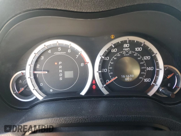 2012 Acura TSX with VIN JH4CU2F41CC022887, listed as a Copart auction lot 49418325 with 161,639 mi miles and Salvage title. Bid and sale history available at DreamBid. Image 9.