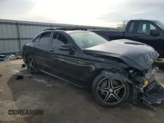 2016 Mercedes-Benz C 300 Luxury with VIN 55SWF4KB1GU123282, listed as a Copart auction lot 48030355 with 120,667 mi miles and Salvage title. Bid and sale history available at DreamBid. Image 4.