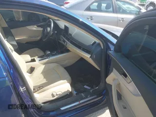 2018 Audi A4 Premium Plus with VIN WAULMAF47JN002184, listed as a IAAI auction lot 40038594 with 164,561 mi miles. Bid and sale history available at carsss.com. Image 5.