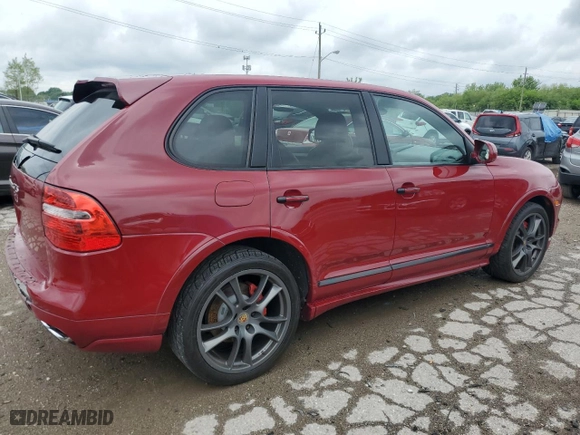 2008 Porsche Cayenne GTS with VIN WP1AD29P88LA70990, listed as a Copart auction lot 54580254 with 220,605 mi miles and Salvage Title. Bid and sale history available at carsss.com. Image 3.
