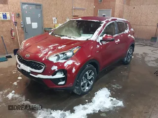 2021 Kia Sportage LX with VIN KNDPMCAC6M7932763, listed as a IAAI auction lot 41572871 with 26,168 mi miles and . Bid and sale history available at carsss.com. Image 17.