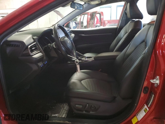 2023 Toyota Camry SE with VIN 4T1G11AK3PU078529, listed as a Copart auction lot 45859675 with 75,230 mi miles and Salvage Title. Bid and sale history available at DreamBid. Image 7.