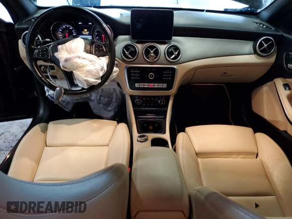 2019 Mercedes-Benz CLA with VIN WDDSJ4EB1KN736996, listed as a Copart auction lot 48208973 with 56,082 mi miles. Bid and sale history available at carsss.com. Image 8.