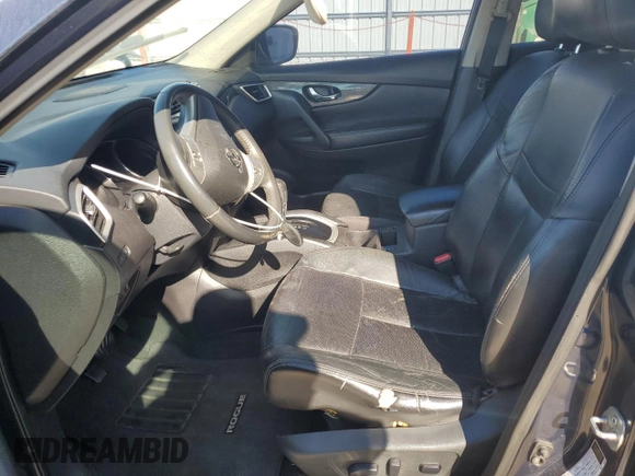 2015 Nissan Rogue SL with VIN 5N1AT2MV2FC811914, listed as a Copart auction lot 50463645 with 102,049 mi miles and Salvage Title. Bid and sale history available at DreamBid. Image 7.