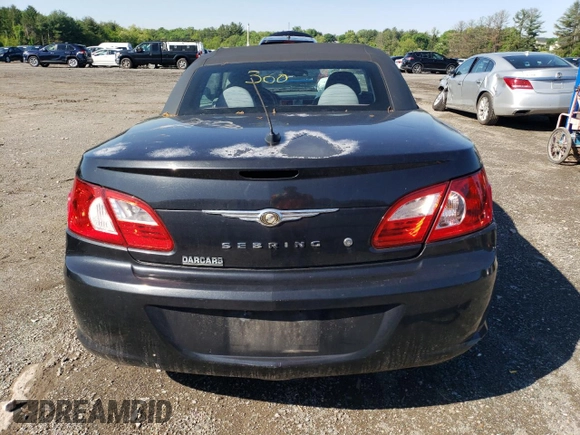 2008 Chrysler Sebring LX with VIN 1C3LC45K58N105657, listed as a Copart auction lot 54226424 with 239,087 mi miles and Salvage Title. Bid and sale history available at carsss.com. Image 6.