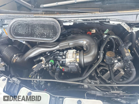 2023 Ford Transit Cargo with VIN 1FTBR1X86PKC09421, listed as a IAAI auction lot 42843981 with 10,233 mi miles and . Bid and sale history available at DreamBid. Image 8.