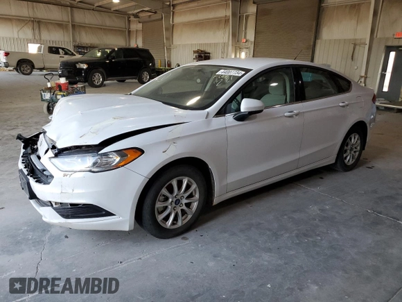 2018 Ford Fusion S with VIN 3FA6P0G77JR231901, listed as a Copart auction lot 44007734 with 162,317 mi miles and Salvage Title. Bid and sale history available at carsss.com. Image 1.